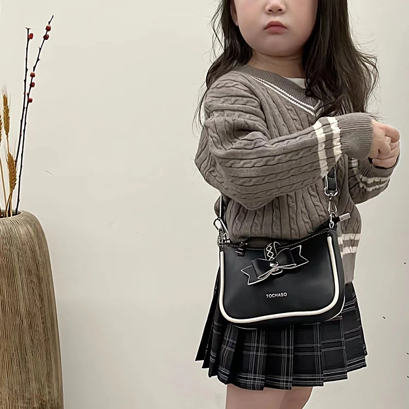 简约大容量女孩2023秋冬新款ins百搭斜挎包包时尚小众单肩亲子包