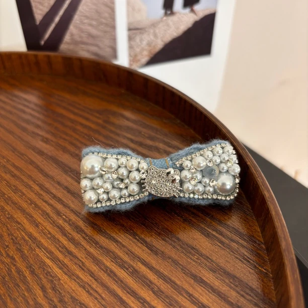 白zz猫猫发夹(一个)FJ999