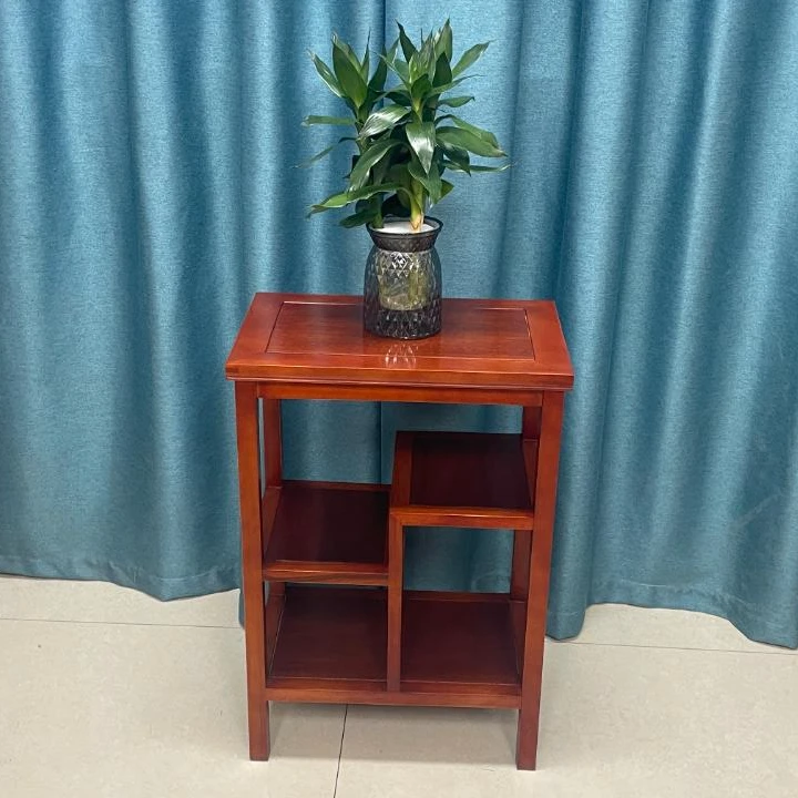 福利款实木红木花梨木花架置物架盆景架