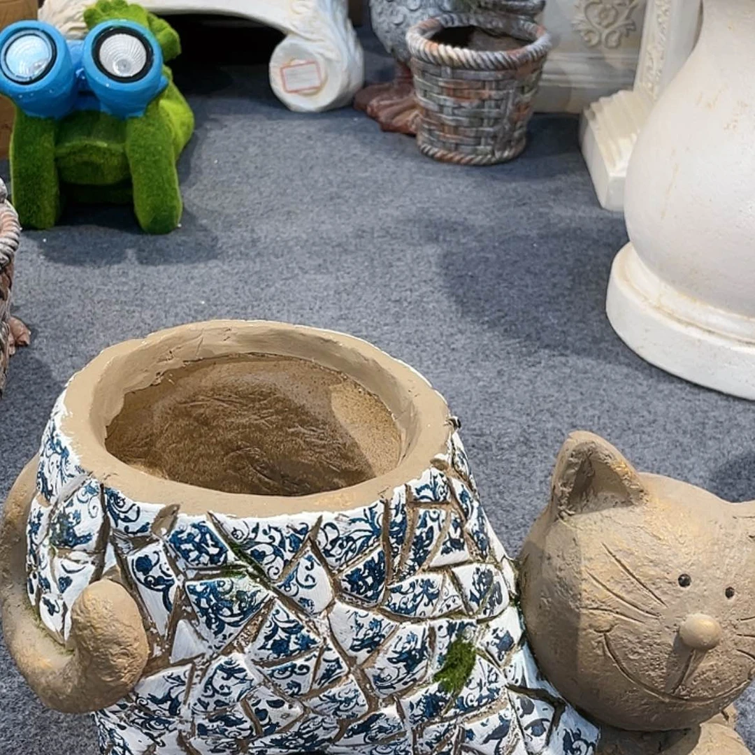 【闪购商品】密胺青花猫