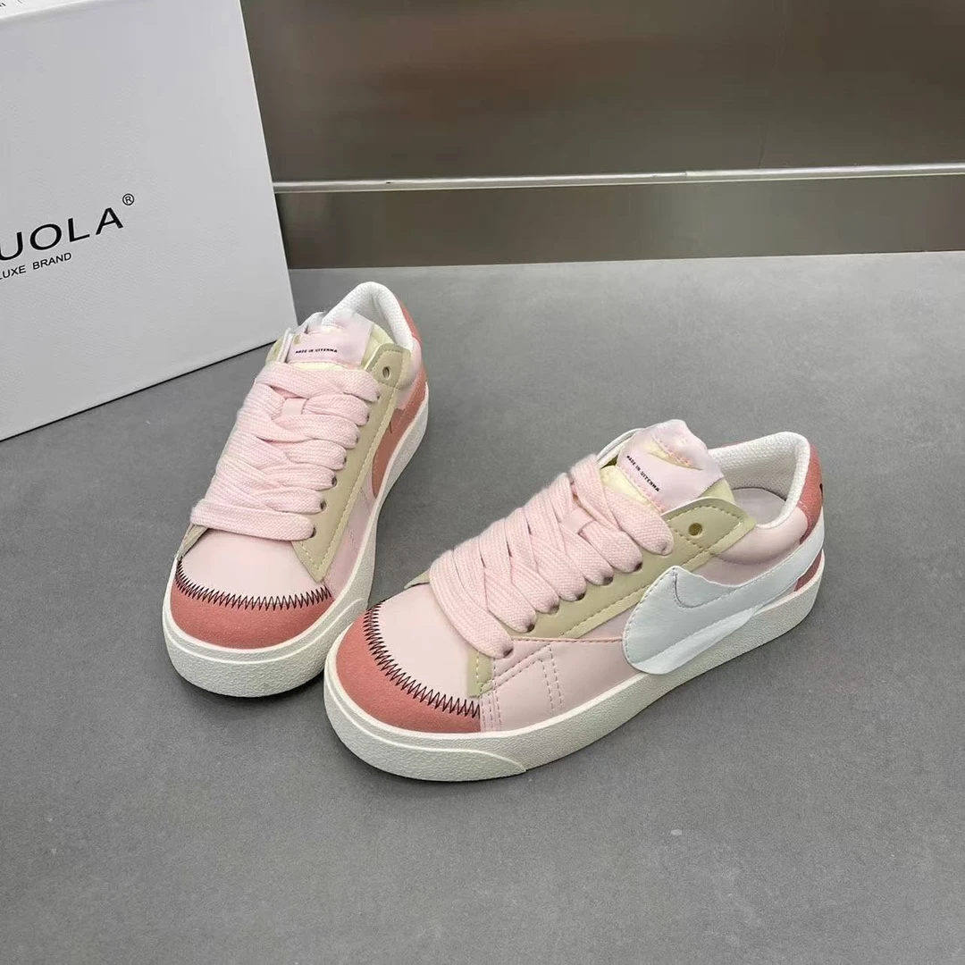 纯原经典开拓者Blazer运动大勾情侣休闲学生男女百搭运动鞋板鞋带