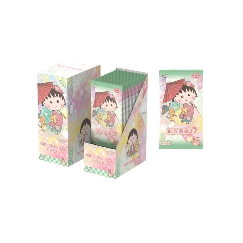樱桃小丸子-时光收藏卡-纯真包正版 潮玩盲盒拆卡