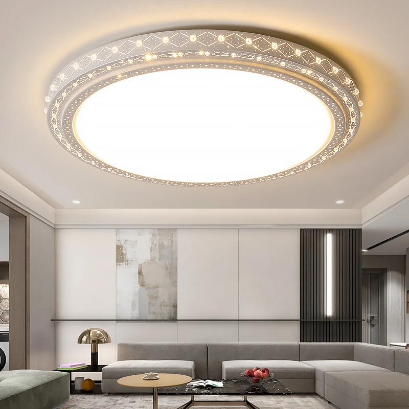昆迪卡高亮节能客厅吸顶灯现代简约大气新款家用LED吸顶灯具