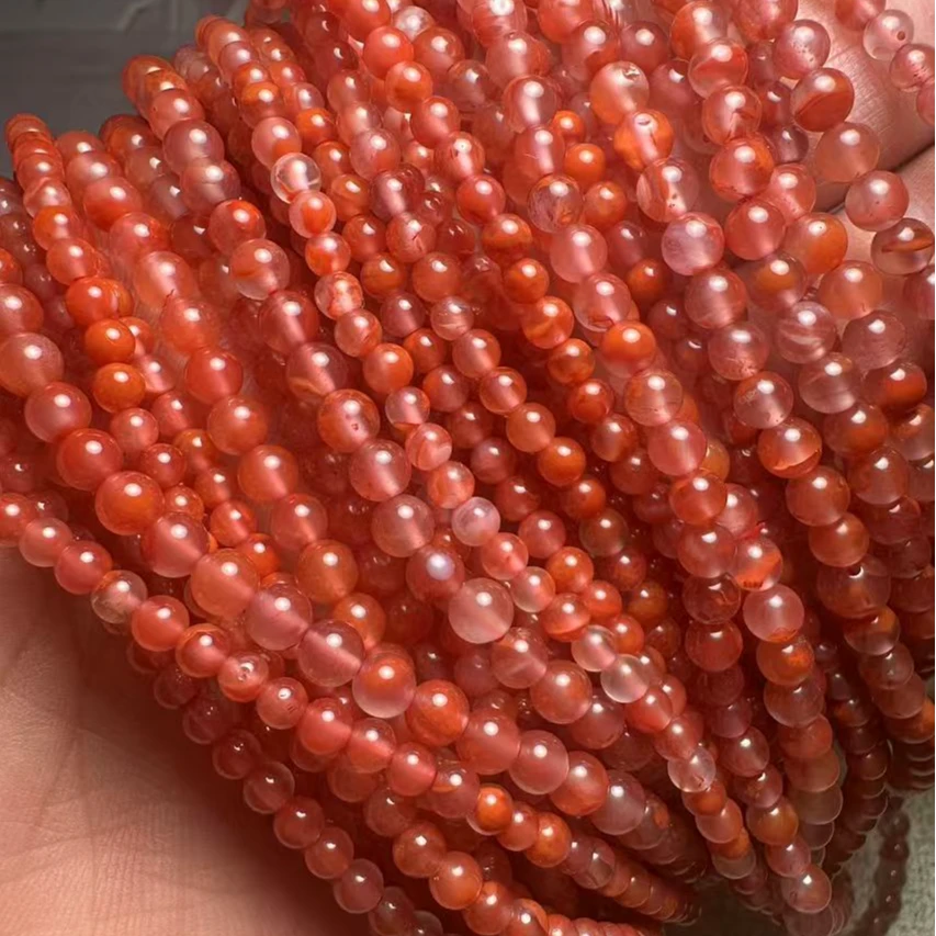 川料保山南红盐源包浆圆珠散珠单珠（直播间下单链接）南红雕刻配饰