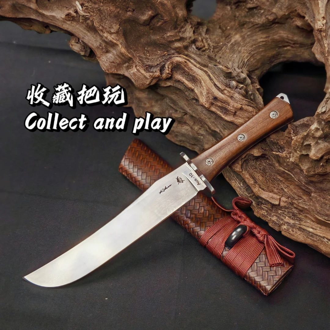 惩戒XM-手工野炊多功能野外露营户外锋利便携野营牛排刀网红剔骨