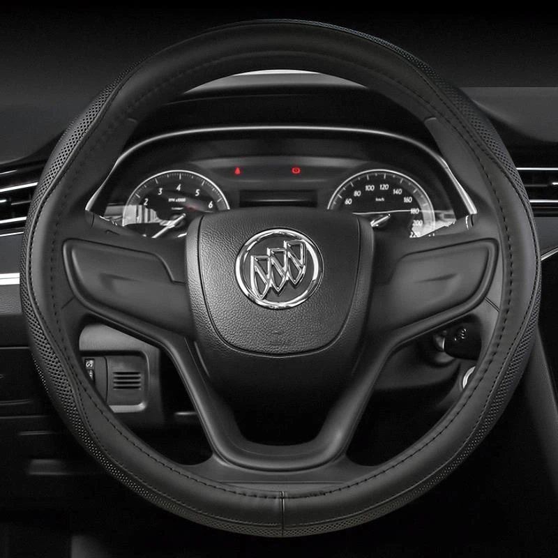 2015 2016 2017 2018 2019款年别克英朗方向盘套真皮四季通用男士