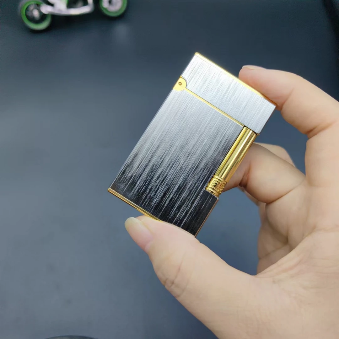 KELEISI克雷斯联名卡路朗声充气打火机拉丝双色独特设计送朋友