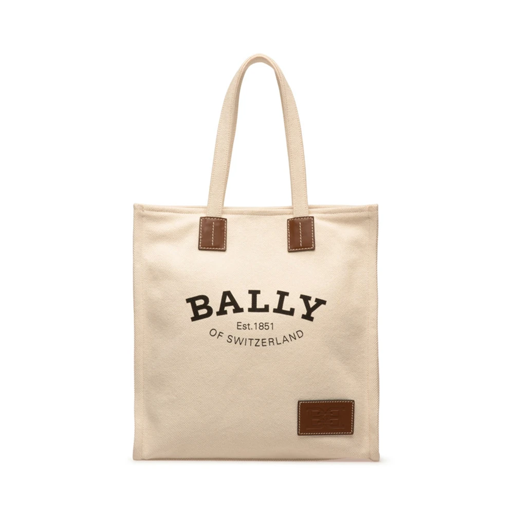 BALLY/巴利女士时尚休闲经典米色印花托特包单肩包6236963-PDB