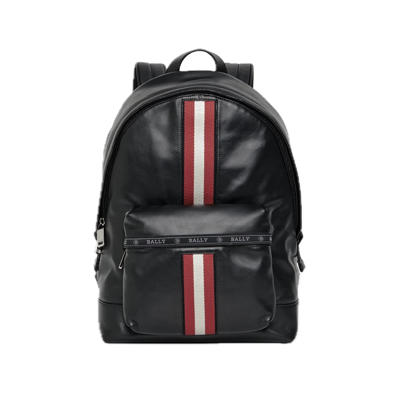 BALLY/巴利黑色男士牛皮潮流手提双肩背6240271-HZ