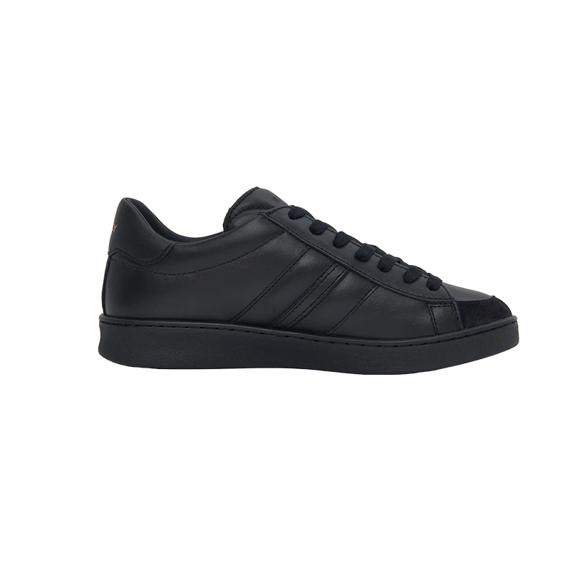 BALLY/巴利男士纯黑色小牛皮休闲鞋运动鞋6309010-PHD