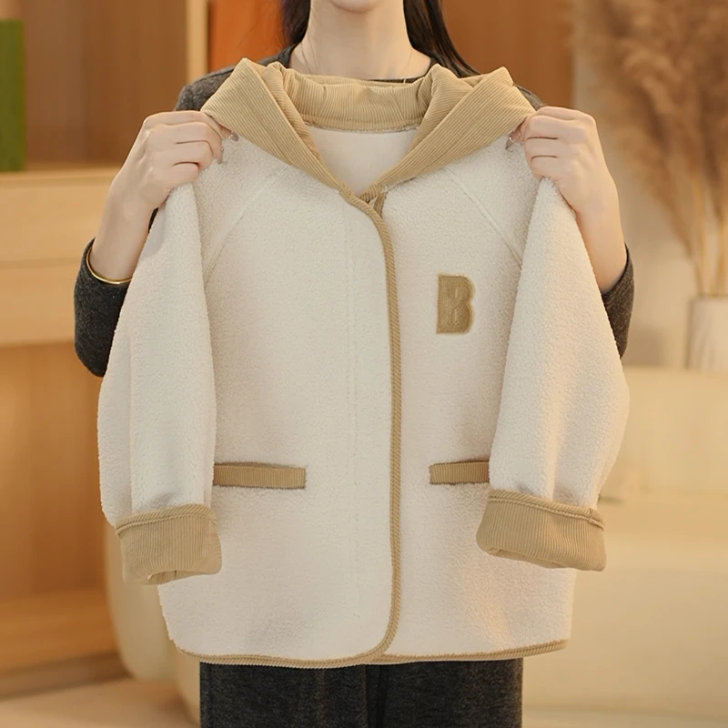 女童保暖加厚外套2024新款秋冬装洋气女孩上衣WT-20033
