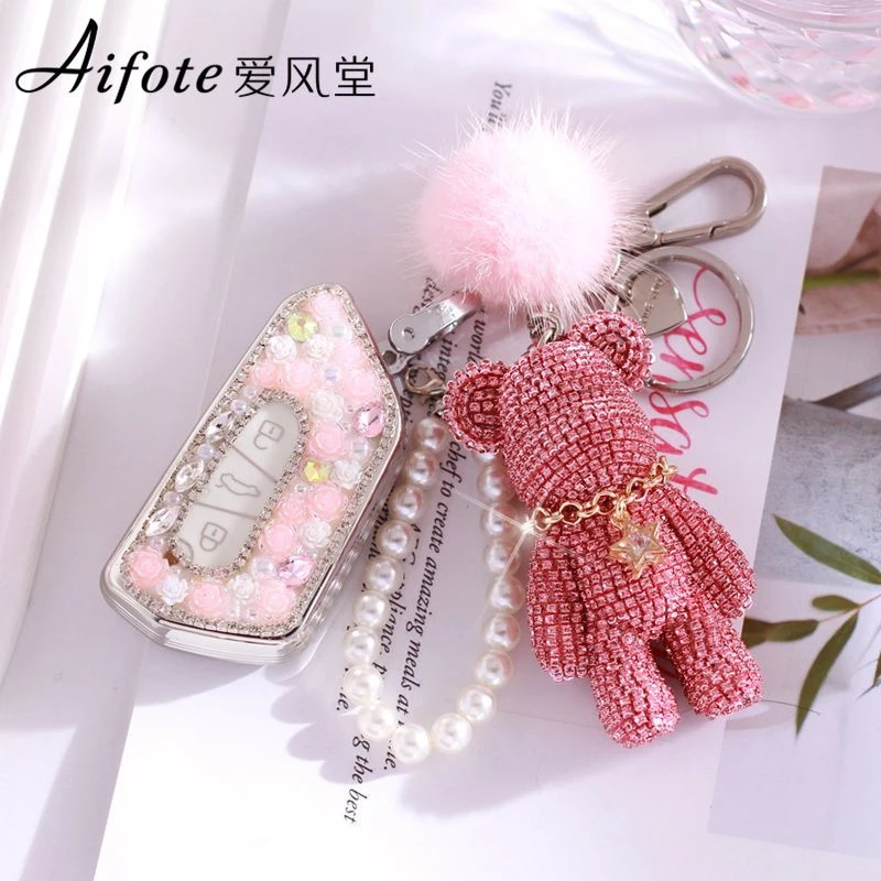 大众高尔夫8钥匙套Pro新rline凌渡L揽镜车壳ID3/4/6扣途昂包女