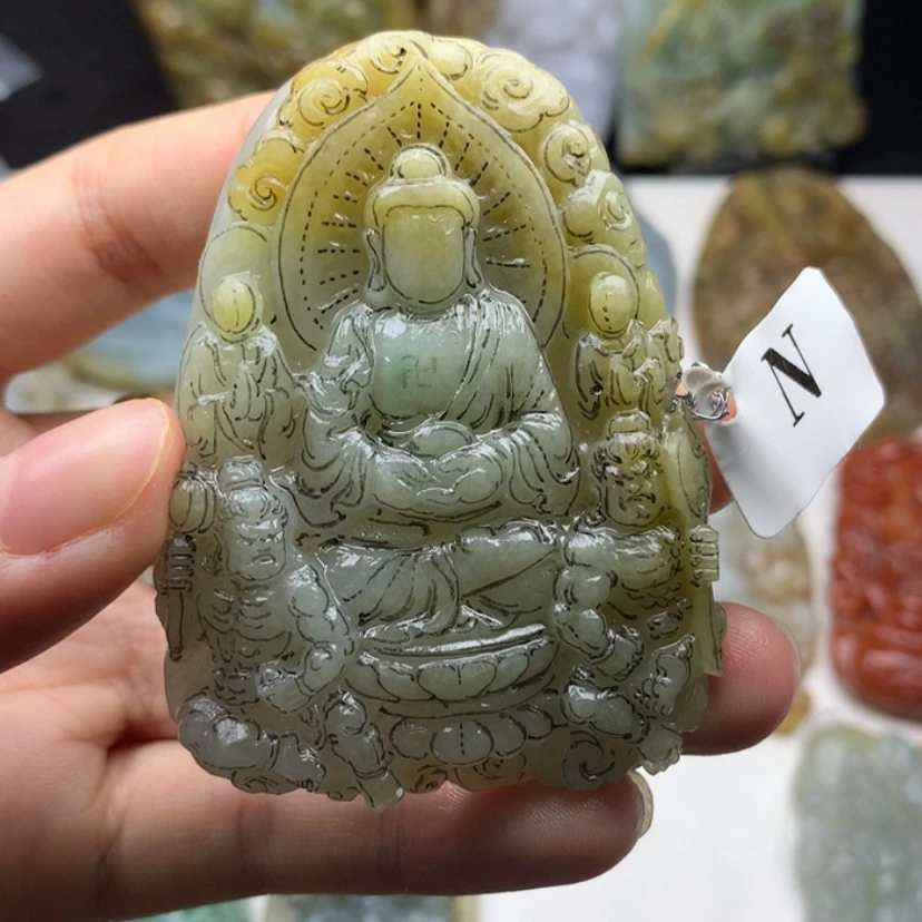 【闪购商品】定制翡翠未镶嵌阿***达