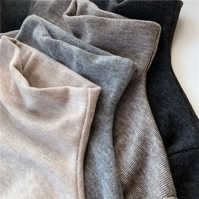 半高领打底衫内搭女秋冬季大码女装200斤加绒加厚保暖长袖T恤上衣