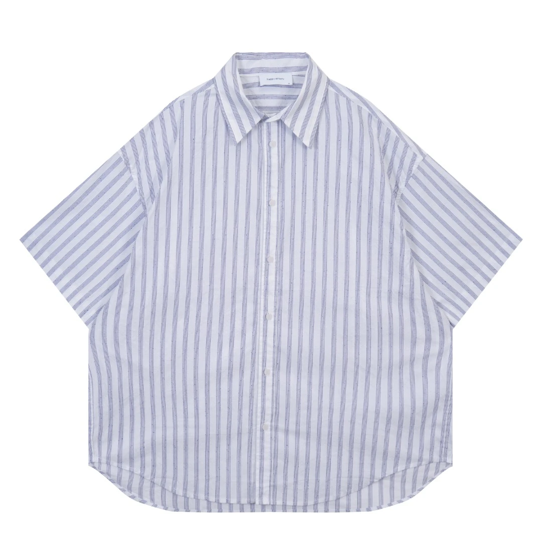 夏日氛围感宽松短袖衬衫 3600