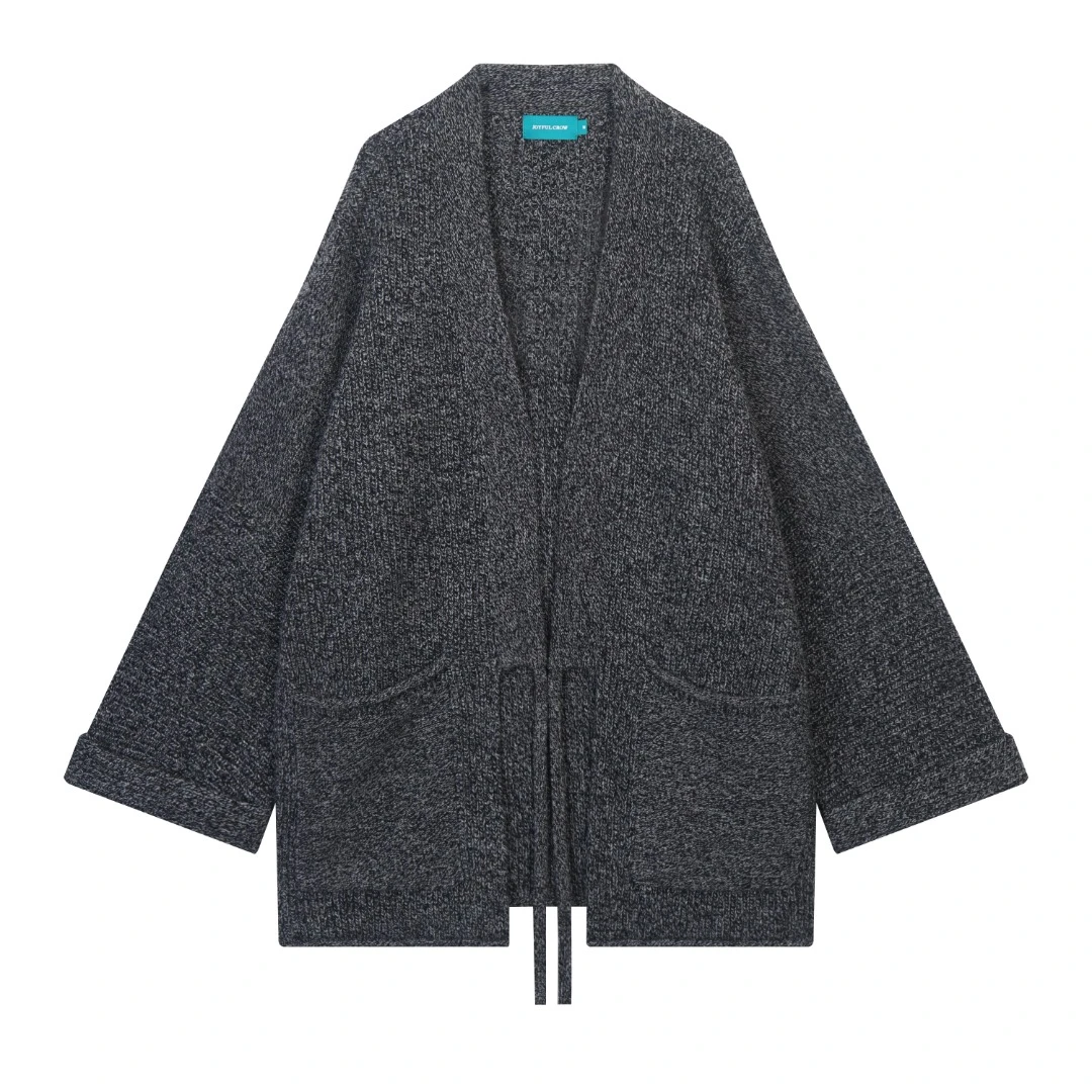 欢喜乌鸦系列  道袍毛衣外套 8414