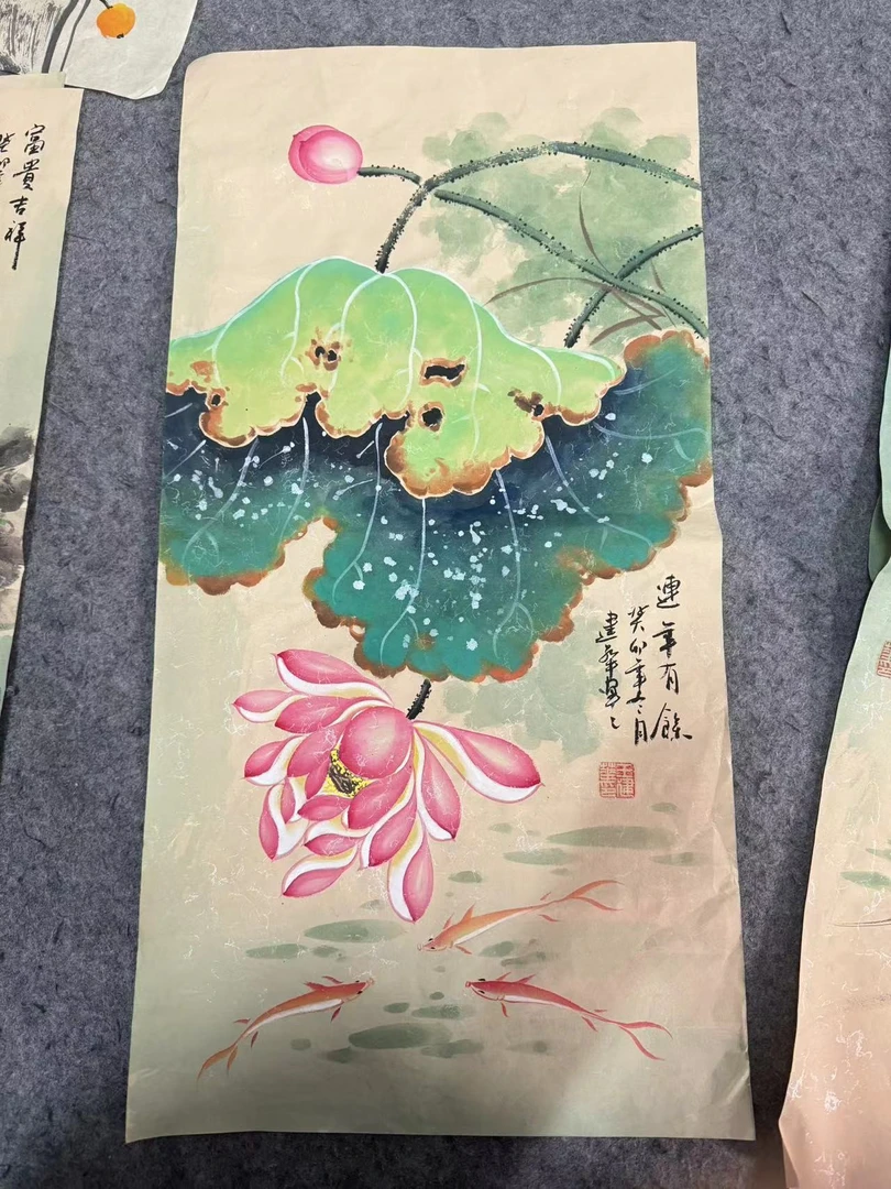 一幅《年年有鱼》画作06