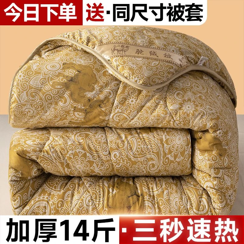 被子冬天加厚12斤保暖被芯秋冬季棉被单人双人春秋被厂家直销
