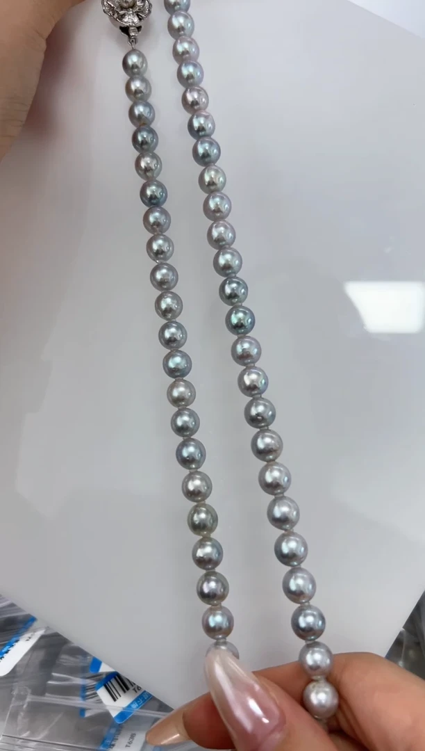 【闪购商品】海水珍珠DA未镶嵌项链 7-8 t733