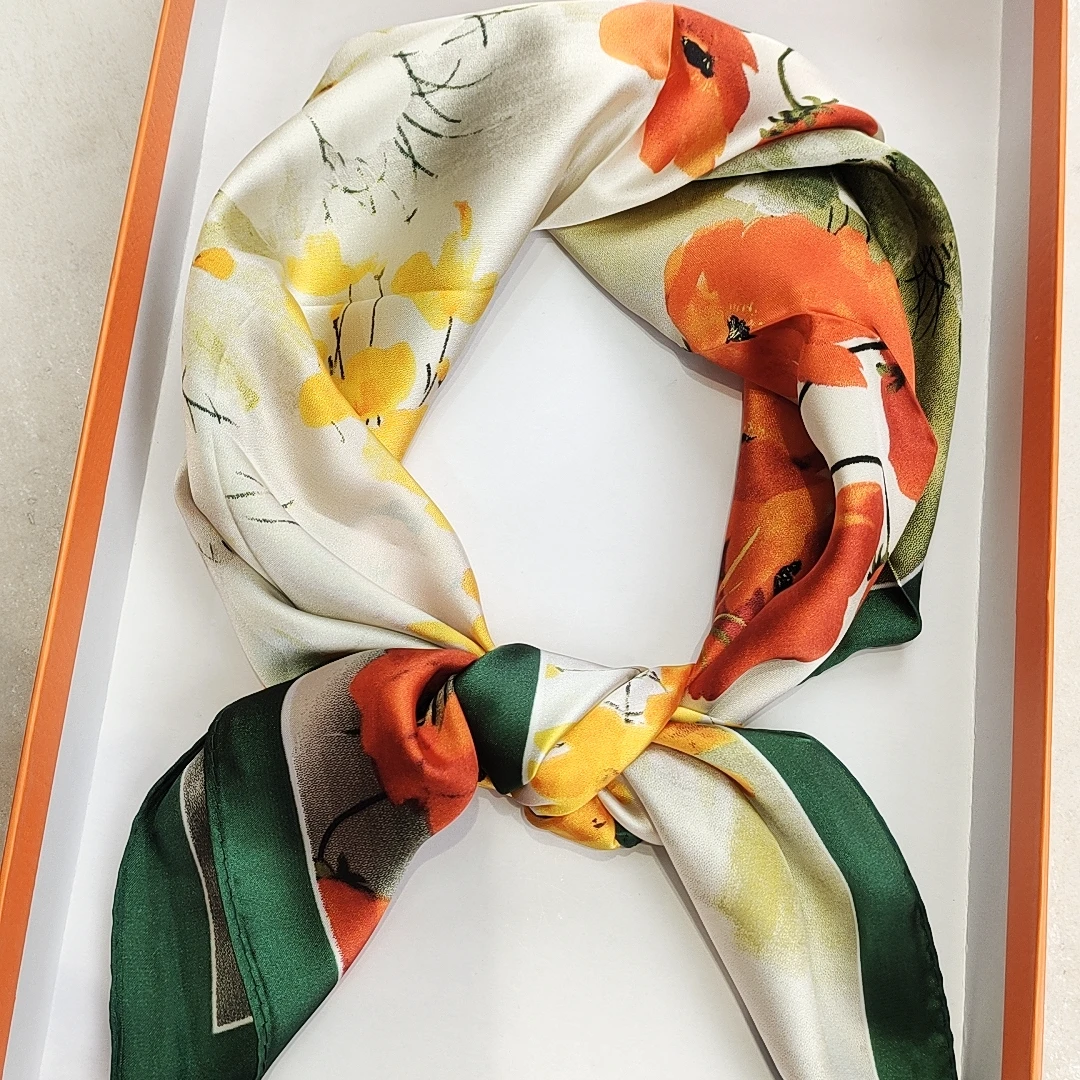 【绽放】气质女神时尚70百搭女士方巾