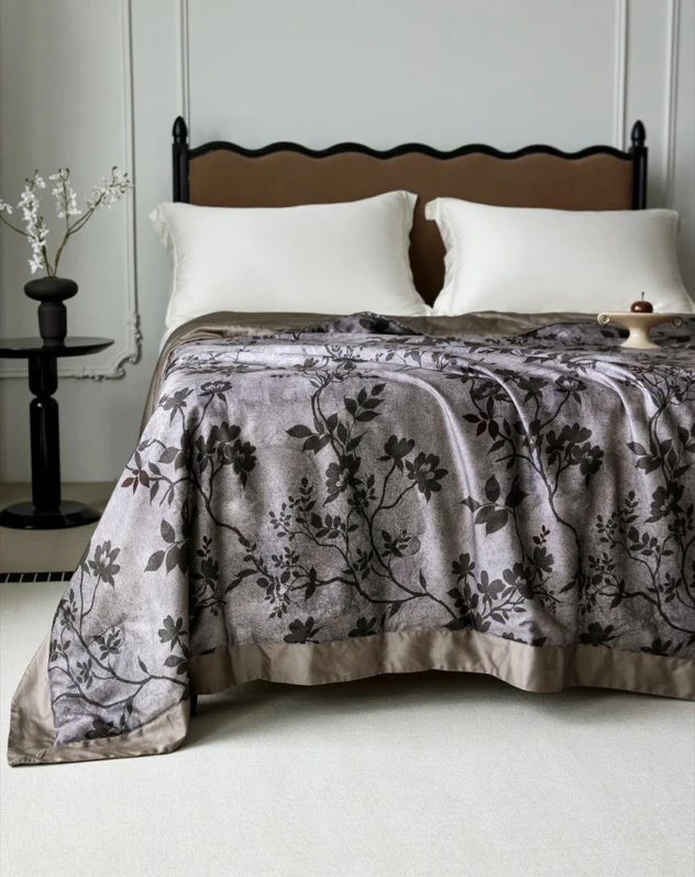 【东方韵】大尺加大尺寸春秋蚕丝天丝棉被柔软顺滑轻奢天丝四季被