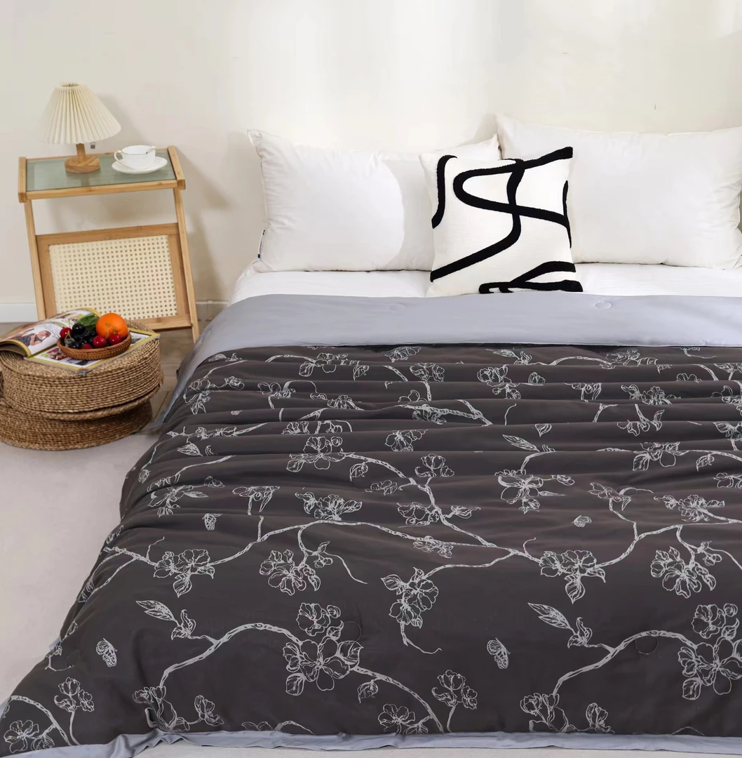 【沁心影】200*230cm冬被针织棉大豆蛋白羊绒被大尺寸 冬被