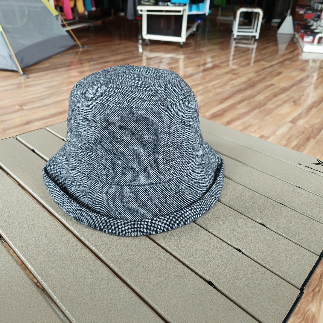 萨米时尚秋冬款女士可调节头围毛呢小盆帽