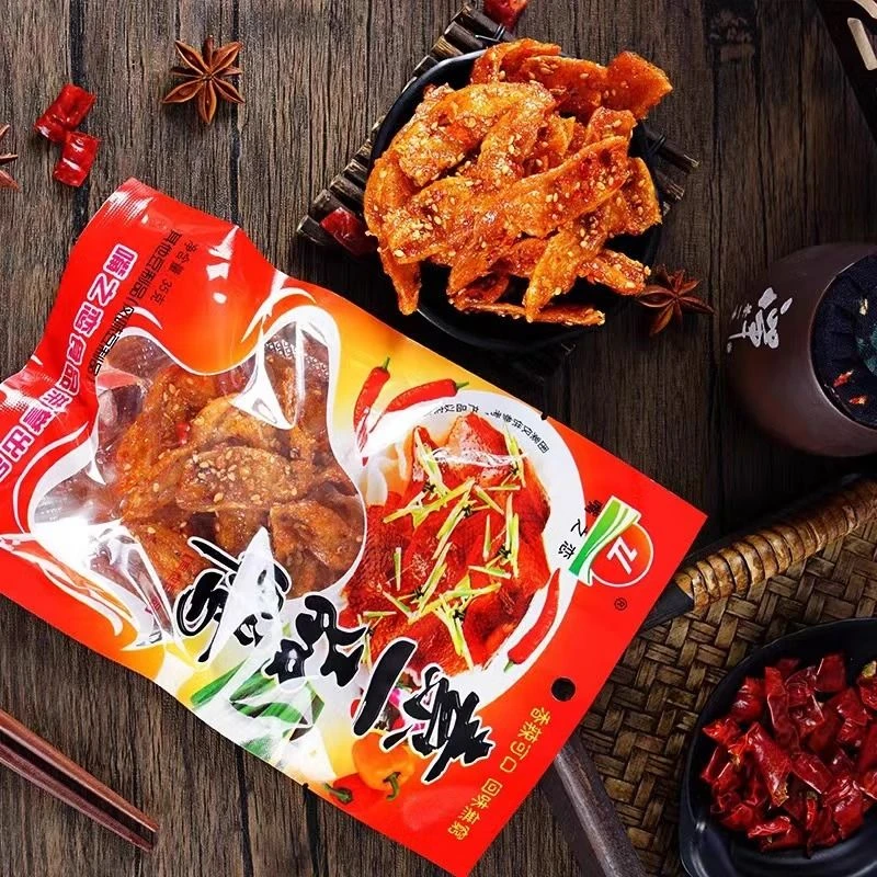 干辣块辣条嘴之恋一品鸭一品鸡35克辣块素食鸡块鸭块豆制品零食