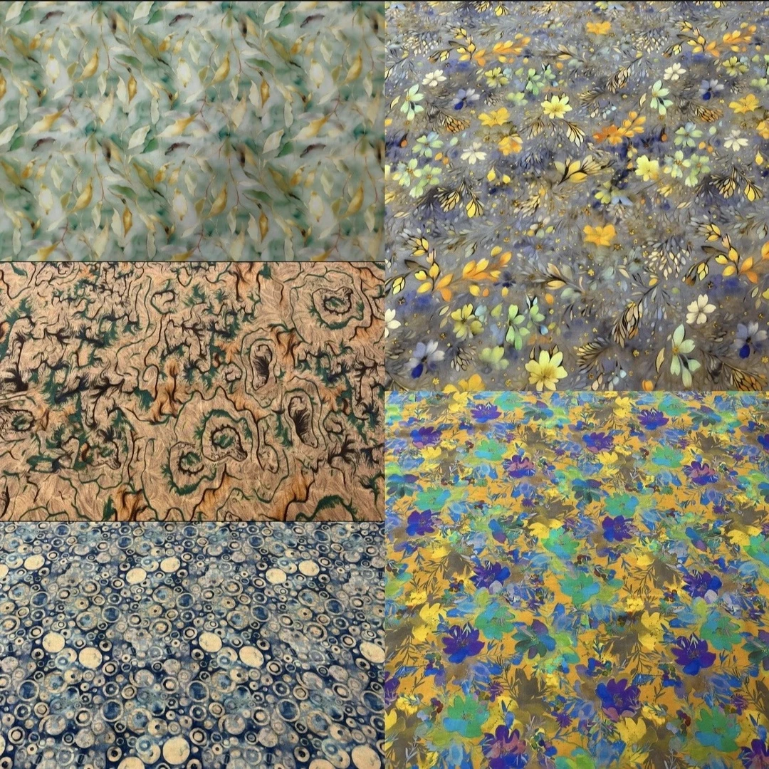 蚕香精品木棉面料三伏天夏天连衣裙旗袍软轻薄有质感数码印花布料