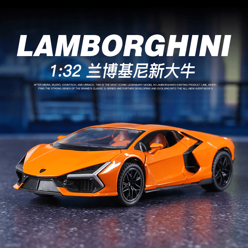 合金车模型摆件汽车模型带回力黑色