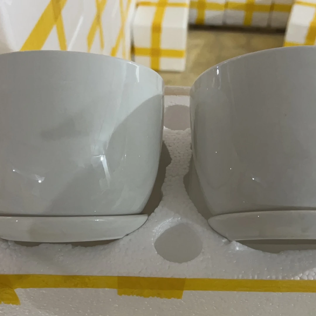 【直播专属链接】到手两个陶瓷花盆口14cm 高12cm(14-73)