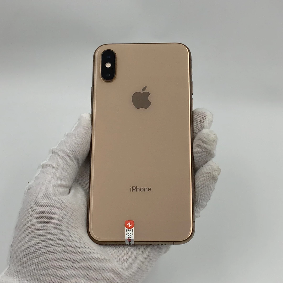 95新 Apple/苹果 XsMAX 64G 玫瑰金95新 金色备用优品严选科技