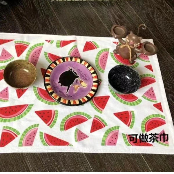 （10条装）出口加大纱布 全棉茶巾  枕巾 毛圈吸水