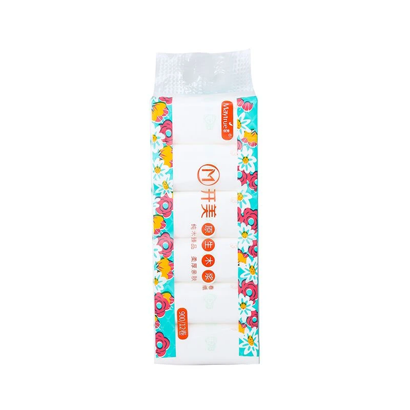 美萃小蓝菊原生木浆卷纸900g