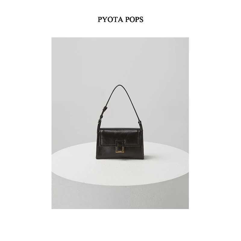 PYOTA【cour】韩国原 Twiggy迷你牛皮手提包斜挎包LL110