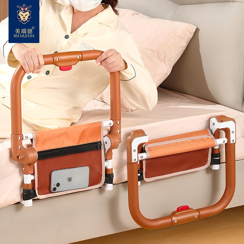 老人床边扶手床边护栏起床辅助器免打孔老年人起床助力架起床辅助