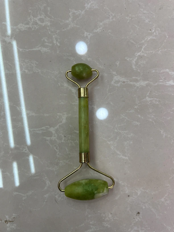 天然玉石岫玉玉石滚轮颜色随机