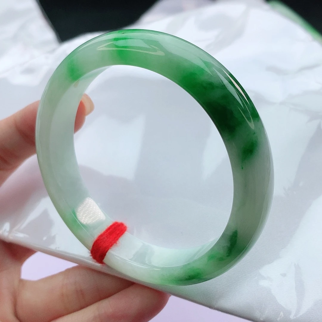 翡翠手镯未镶嵌58圈口881590