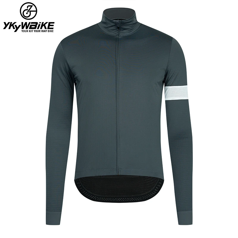 YKYWBIKE冬季骑行服夹克男自行车公路山地车防风防水抓绒风衣外套