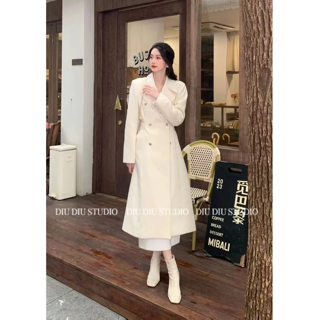 高品质宽松显瘦气质百搭大衣3DWBS2207