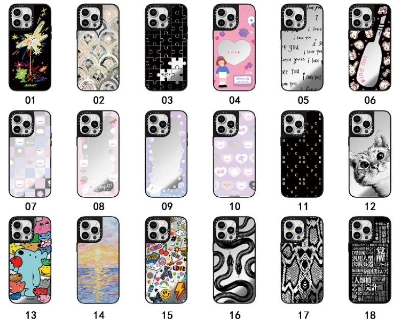 【C家高版本镜面系列总图】适用iPhone16pro手机壳防摔ins小众创意