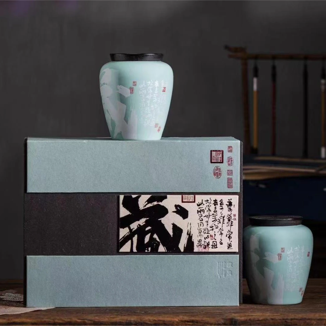 蓝色藏真飘雪茉莉茉莉花茶浓香茶叶250克  DF-LH-019