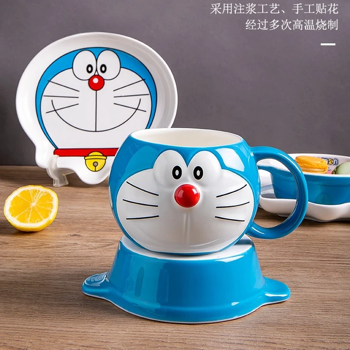 哆啦A梦水杯马克杯家用杯子哆啦a梦系列礼物哆啦a梦杯子陶瓷杯子