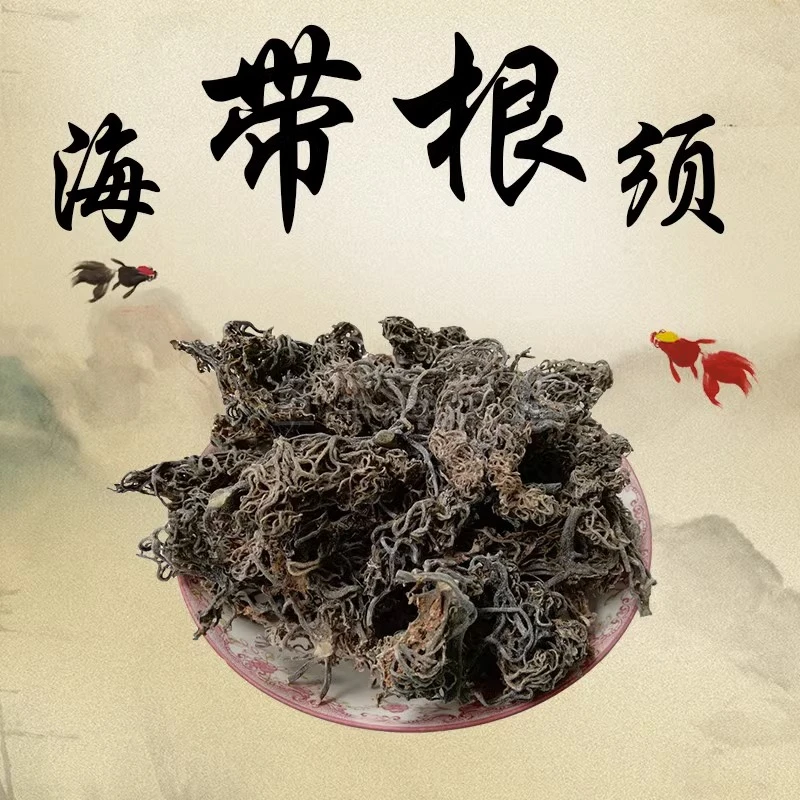 药用干海带根须头干花头根须新货纯日晒无盐药引子无盐渍散装包邮