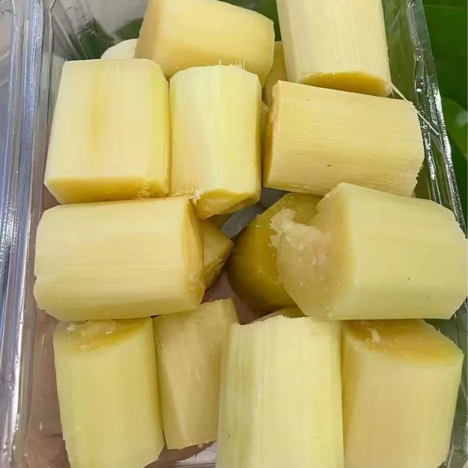 【去皮去节，500g】青皮甘蔗，广西青皮甘蔗脆甜多汁新鲜水果小时候的甘蔗热带水果黄金甘蔗