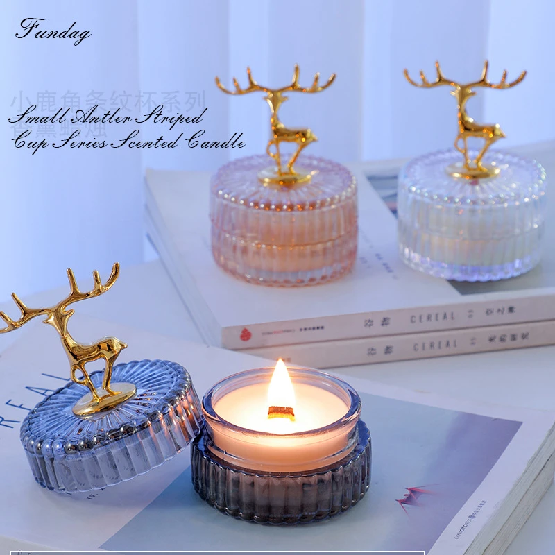 香薰蜡烛卧室摆件