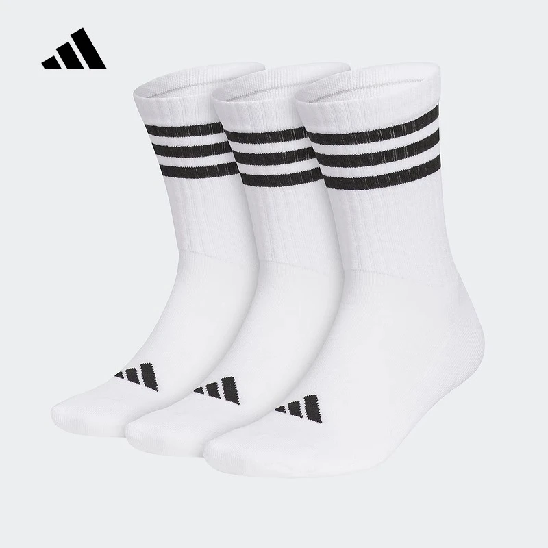 adidas阿迪达斯中筒袜男女休闲百搭秋冬跑步运动透气袜子 JN4867