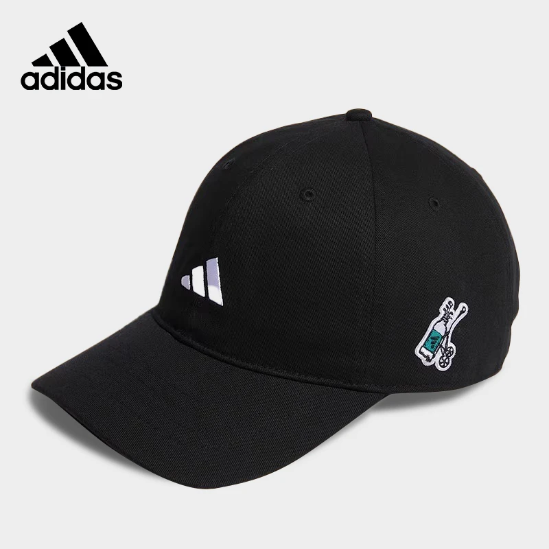 adidas棒球帽男女情侣夏季日系纯色遮阳帽字母刺绣鸭舌帽HA5922