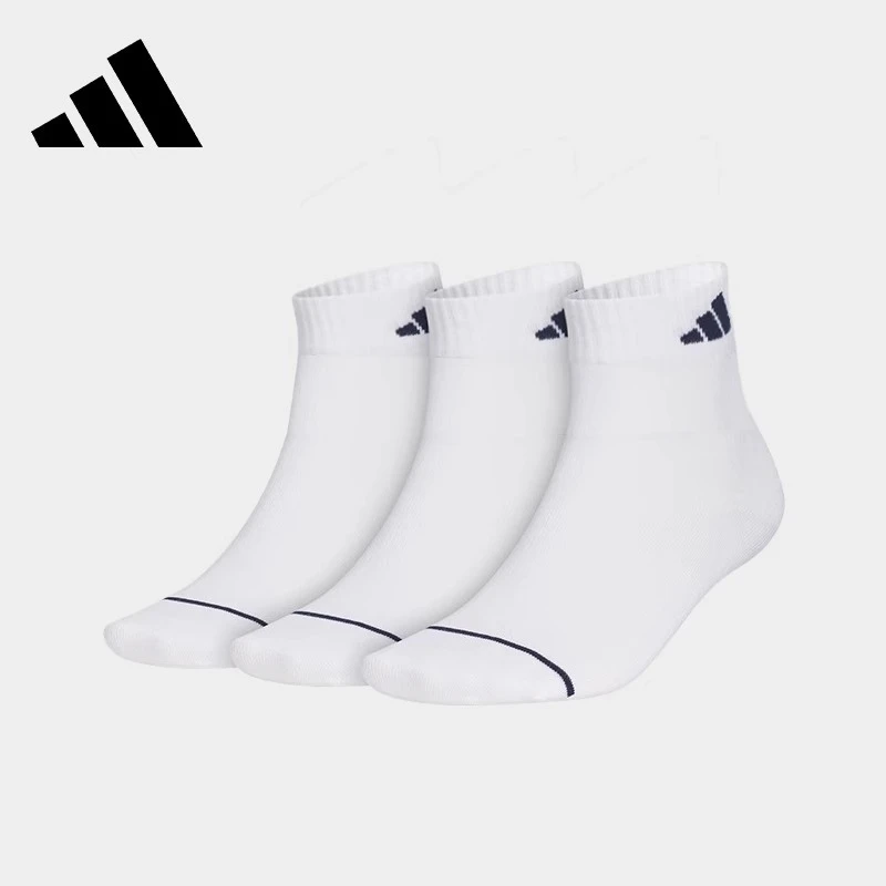 adidas阿迪达斯短筒袜子男女跑步休闲保暖百搭运动透气耐磨HY3054