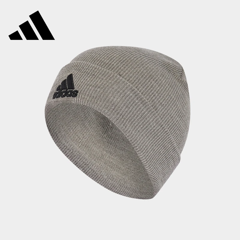adidas阿迪达斯帽子女秋冬护耳针织帽百搭运动保暖毛线帽子IY7665